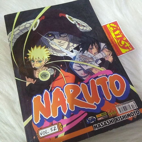 Livros Naruto Vol 52