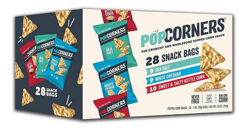 Popcorners Flavor Paquete Variado, 28 Unidades, 1 Onza (paqu