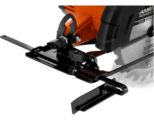 Imagen 5 de 10 de Sierra Circular Bateria 20v Hamilton Linea Pesada + Regalo