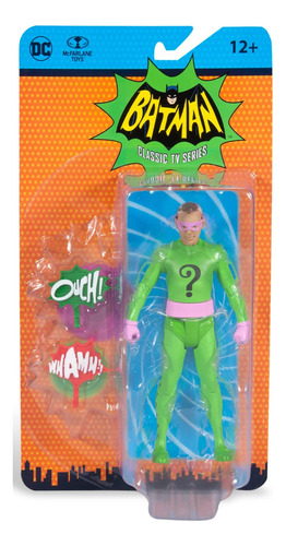 Figura The Riddle Retro Dc Batman Classic Tv Serie Mcfarlane