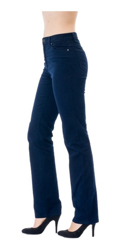 Pantalon Scandia Gabardina Stretch Recto Cintura