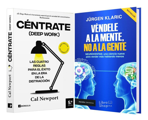 Céntrate Deep Work + Véndele A La Mente, No A La Gente