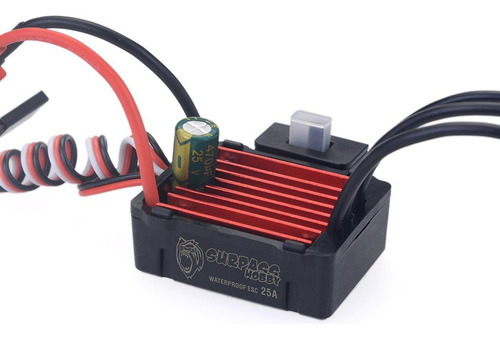 Motor Sin Escobillas Impermeable 5800kv 25a Esc Para 1/16,