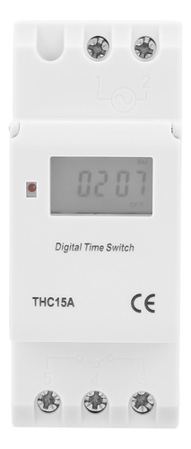 Temporizador Digital Timer Rele Din Automatico 220v