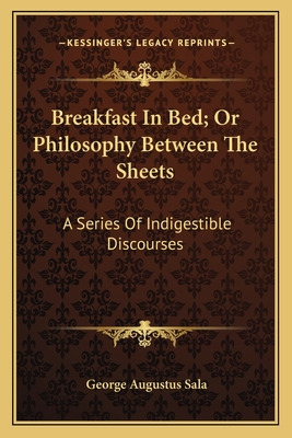 Libro Breakfast In Bed; Or Philosophy Between The Sheets:...