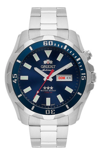 Relógio Masculino Orient Clássico 469ss078 D1sx Prata
