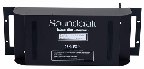 Soundcraft - Mezcla De Canales, Sin Alimentación, 16 Canales