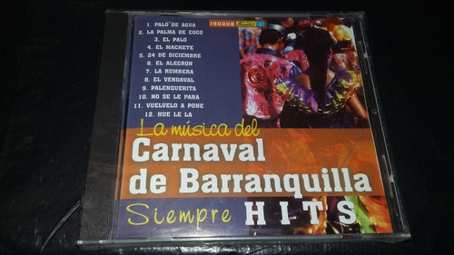 La Musica Del Carnaval De Barranquilla  Hits Cd Cumbia