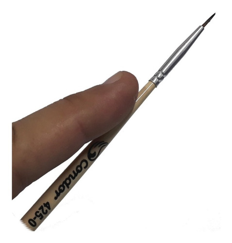 Pincel Formato Redondo 425 0 Konex Ocre Condor 88658