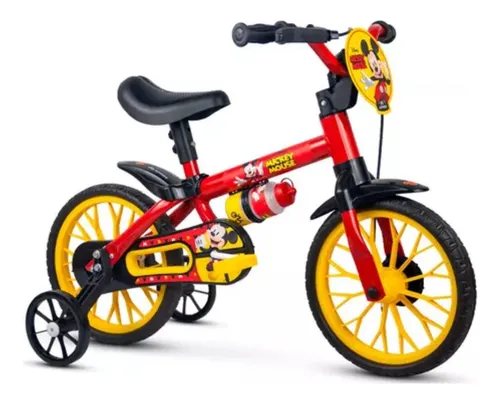 Bicicleta Infantil Aro 12 Mickey Nathor
