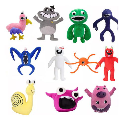 12 Piezas De Muñeco De Peluche Banban Garden Game Monster De