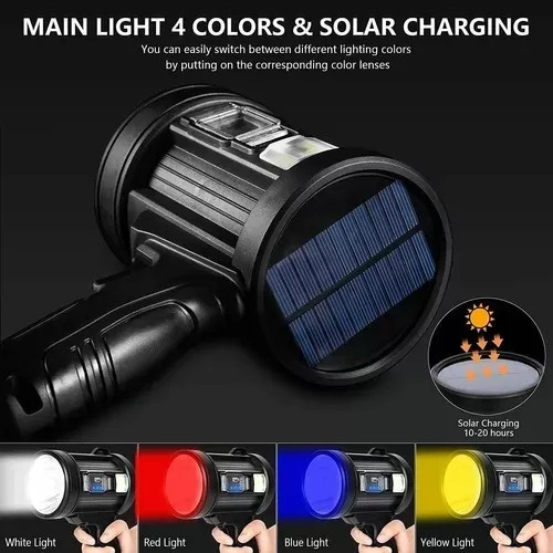 I Reflector 90000 Lúmenes Linterna De Mano Foco Led