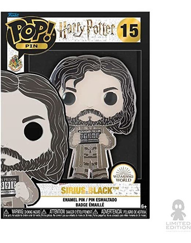 Funko Pop Pin Harry Potter: Sirius Black