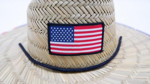 Sombrero De Paja Con Estampado Estampado Dag Gear (ee. Uu.)