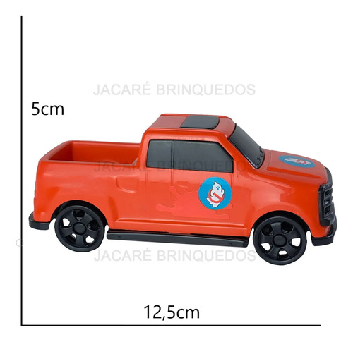 Brinquedo Carrinhos Com 4 Modelos Pick-up, Kombi, Fusca, Suv