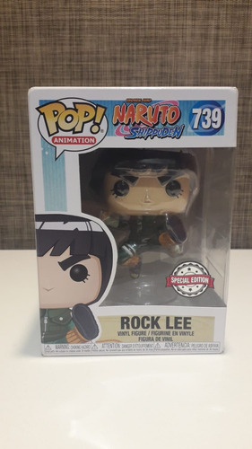 Funko Pop Naruto Shippuden Rock Lee N° 739 Edición Especial 