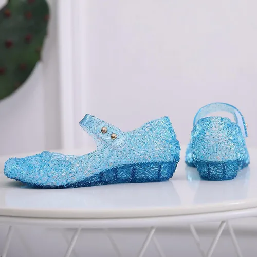 Sandalias Para Niños Crystal Hollow Out Zapatos De Color Car