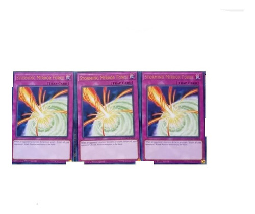 Storming Mirror Force X3 Yugi-oh! Original Konami