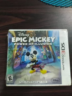 Epic Mickey: Power Of Illusion Nintendo 3ds, Físico, Nuevo