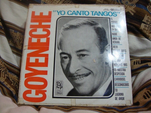 Vinilo Roberto Goyeneche Yo Canto Tangos Dd T1
