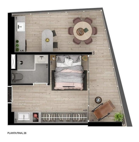 Imagem 13 de 25 de Garden Residencial Para Venda, Paraíso, São Paulo - Gd7188. - Gd7188-inc