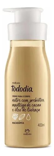 Creme Hidratante Natura Tododia Macadâmia & Algodão cada