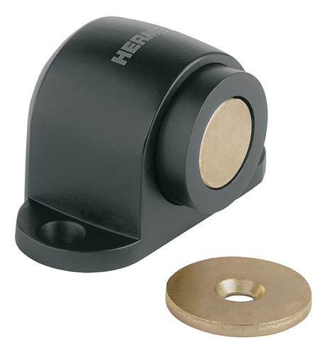Tope Para Puerta Magnético, Acabado Negro, Hermex 45745 Acabado Mate Color Negro