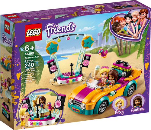 Lego Friends 41390 Escenario Y Coche De Andrea