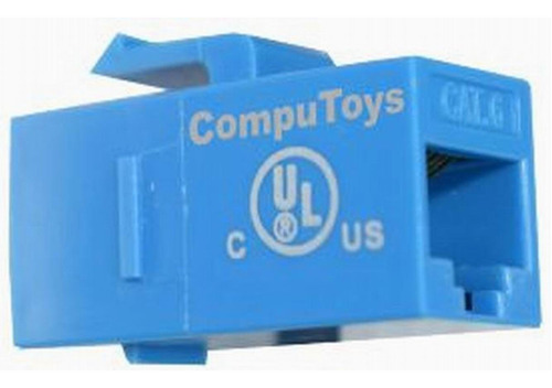 Zurj45 Keystone Cat5e Rj-45 Unión Qurj45q Compu-toys