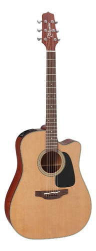 Guitarra Electroacústica Takamine Pro 1 P1DC para diestros natural satin