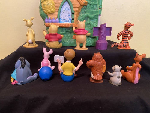 Winnie Pooh Set Casa Arbol Vintage Tigger Igor Armado (Usado)