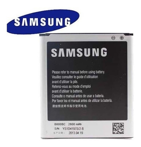 Bateria Pila Samsung Galaxy S4 Grande I9500 4 Pines Tienda