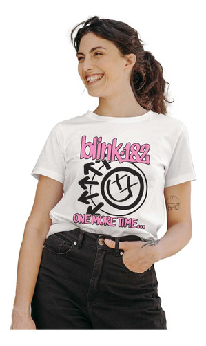 Blink 182 One More Time... 889 Punk Rock Polera Mujer Dtf