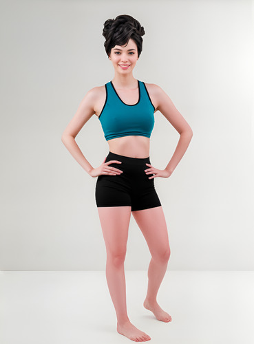 Paquete 2 Short Licra Mujer, Corto, Deportivo, Boxer, Biker