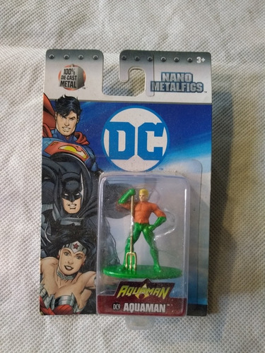 Figura Dc Nano Metalfigs Miniatura Metal Acuaman En La Plata