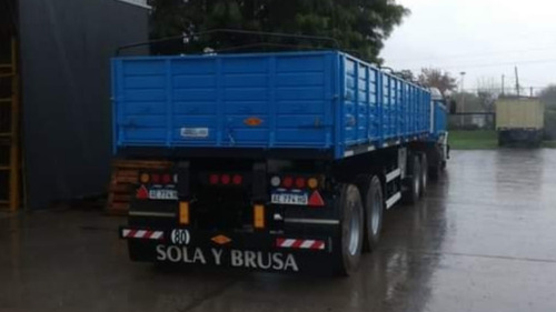 Acoplado Sola Y Brusa , Volcador Bilateral , 4 Ejes. 0km