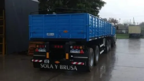 Acoplado Sola Y Brusa , Volcador Bilateral , 4 Ejes. 0km