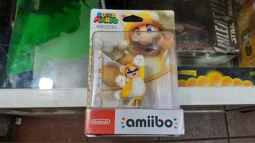 Amiibo Cat Mario Super Mario Completo Nintendo