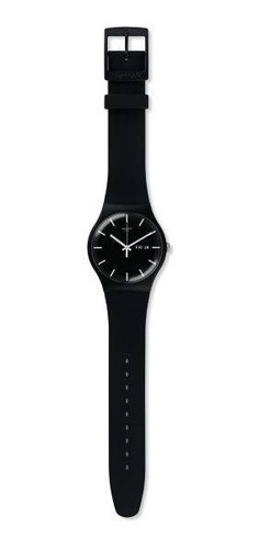 Reloj Swatch De Plástico Negro Mono Black Suob720