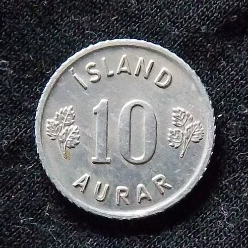 Islandia 10 Aurar 1974 Excelente Km 10a