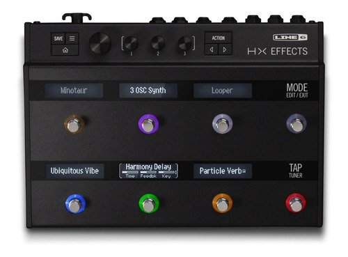 Imagen 3 de 7 de Pedalera Multiefectos Helix Line 6 Hx Effects