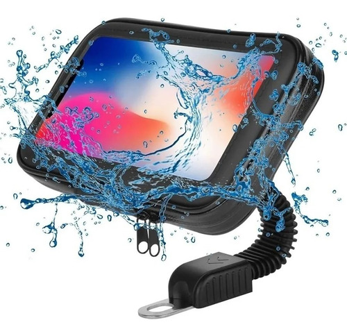 Imagen 3 de 4 de Soporte Funda Porta Celular Para Bicicleta Impermeable