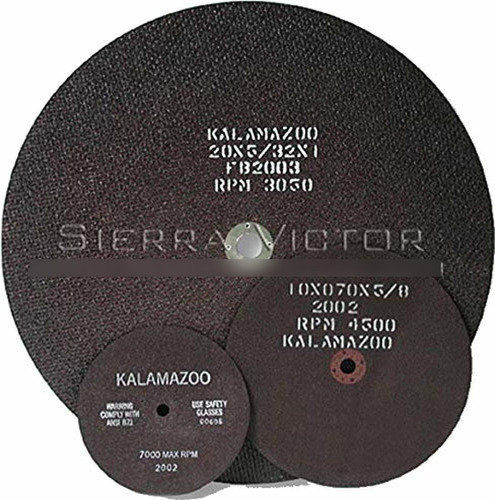 Kalamazoo Kwr Especial Abrasivo Rueda Reforzado Mojado