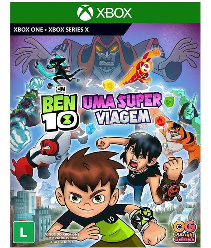 Jogo Ben 10 Power Trip Xbox One - Aventura 3d Com Aliens