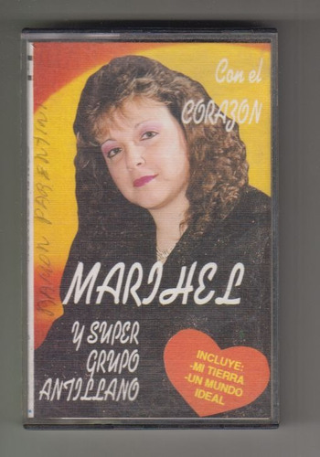 1993 Marihel Barboza Y Super Grupo Antillano Cassete Sondor 
