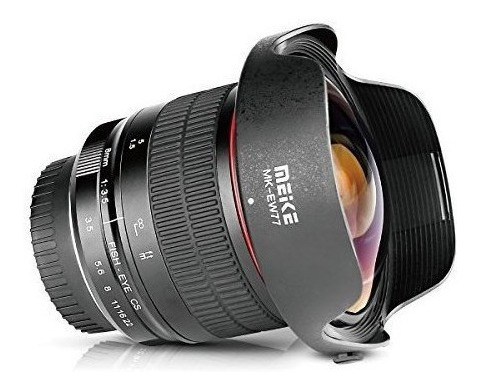 Meke Meike 8 Mm F  35 Ultra Gran Angular De Enfoque Manual L