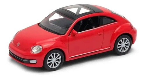 Volkswagen The Beetle Rojo Welly 1:34 43650 Canalejas