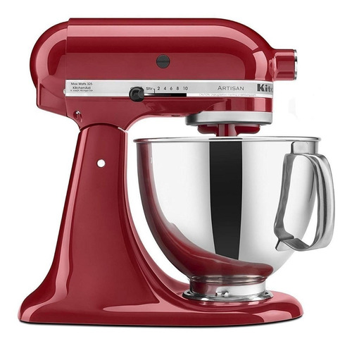 Batidora de pedestal KitchenAid Artisan KSM150PS empire red 60 Hz 120 V