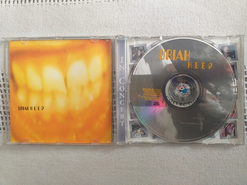 Cd Uriah Heep In Concert King Biscuit (Usado)