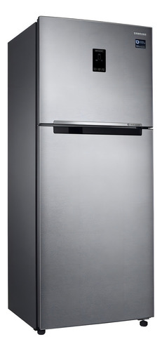 Refrigerador con freezer inverter Samsung RT29FARLDSP color plata con capacidad de 305L 127V